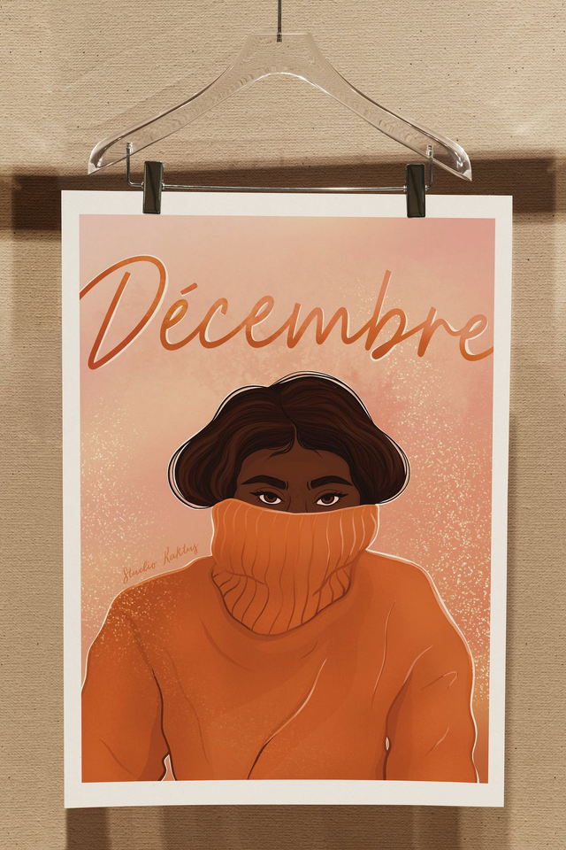 Décembre ~ Affiche poster