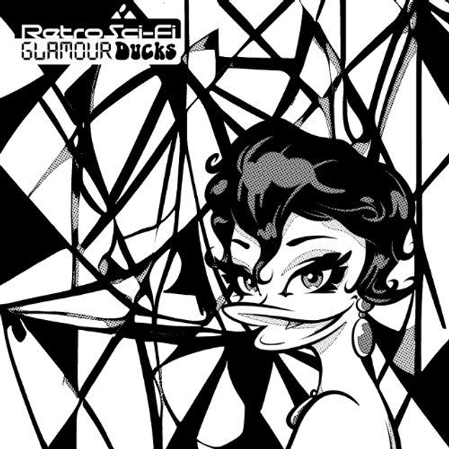 Retro Sci-Fi Glamour Ducks