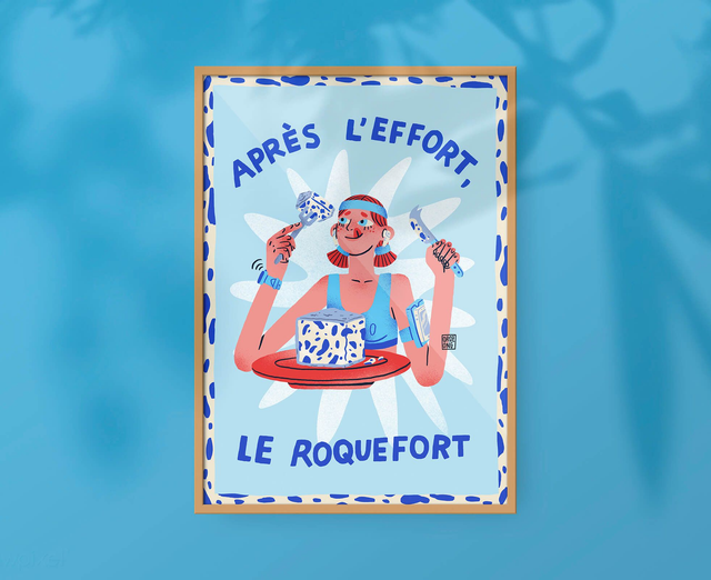 Après l'effort, le Roquefort 🧀