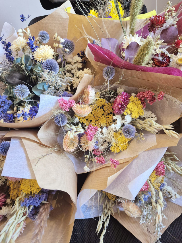 Atelier Bouquet de fleurs séchées