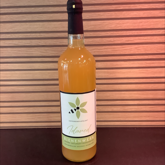 Bienenwerk Apfelsaft Idared Sortenrein 0,75L