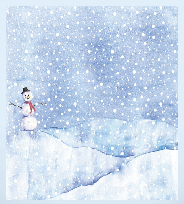 Christmas Scene no 1 2, 3, 4