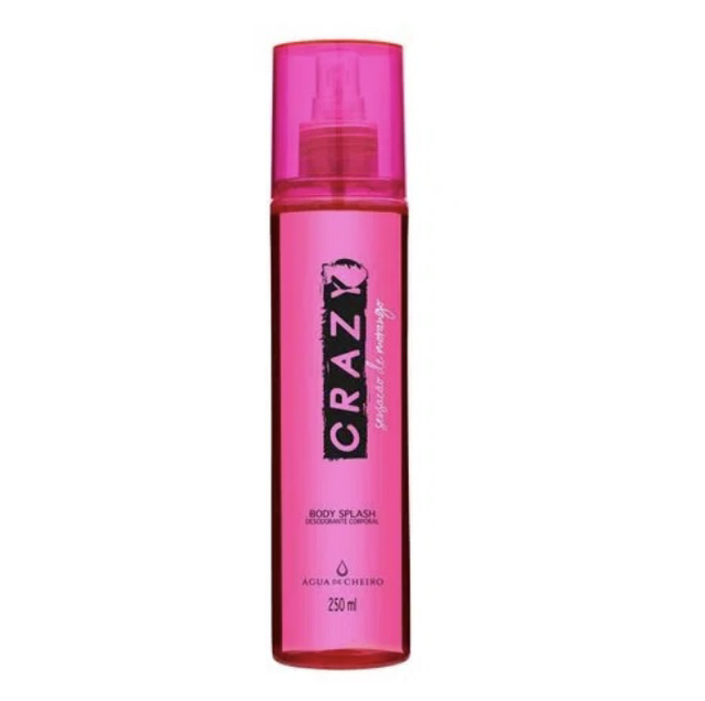 Body Splash Crazy Sensação Morango 250ml