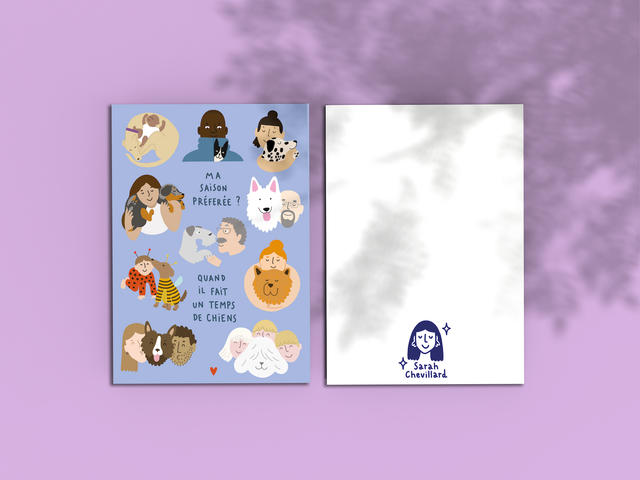 Temps de chien - Carte