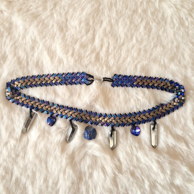 Ras du cou Epais Lapis Lazuli