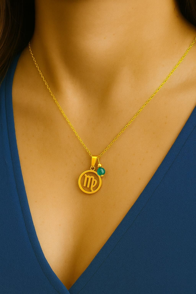 Collier Pierre Porte-Chance – Vierge