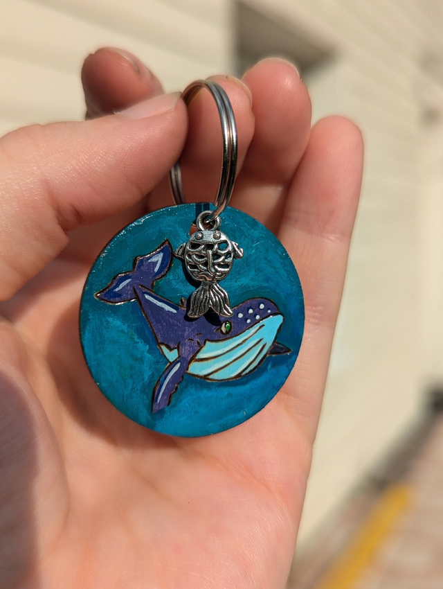 Porte-clé "Baleine"