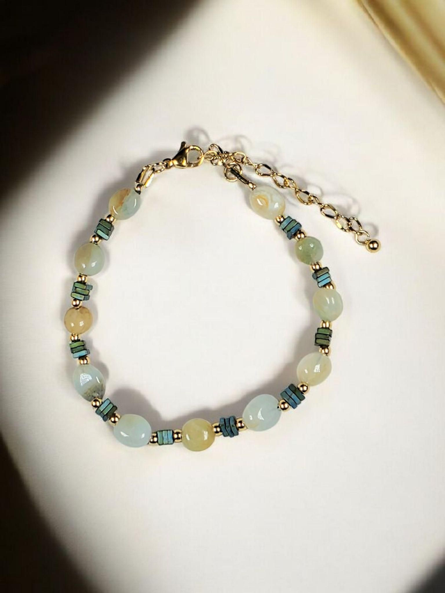 Armband 'Amazonit Love'