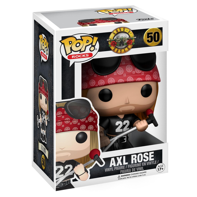 Funko - ROCKS - POP Funko 50 - Axl Rose (Guns N' Roses)