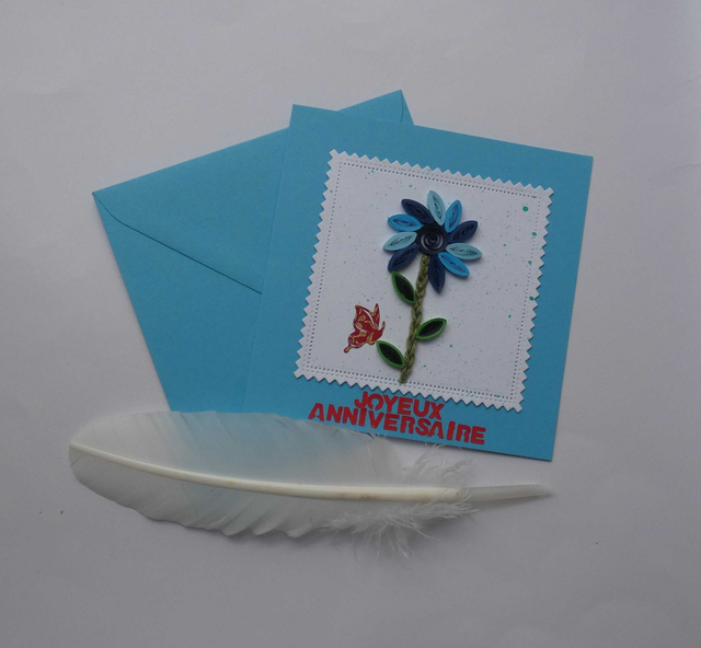 Jolie fleur pour un anniversaire