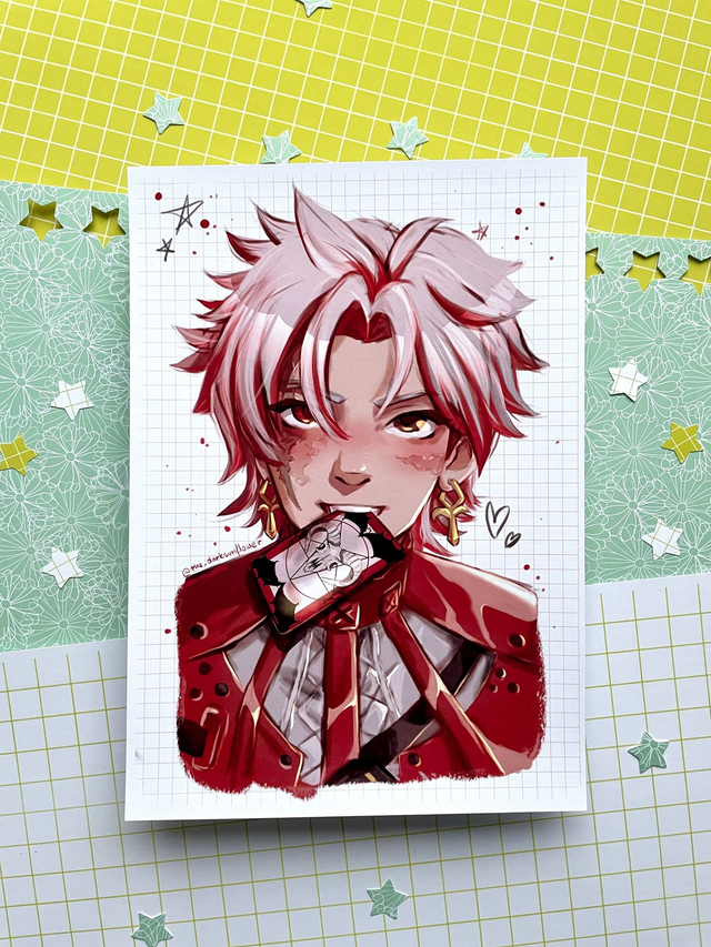 Scar Wuthering Waves Print 