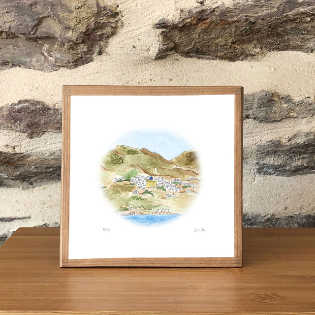 Kimolos Monastery, Greece – Art Print