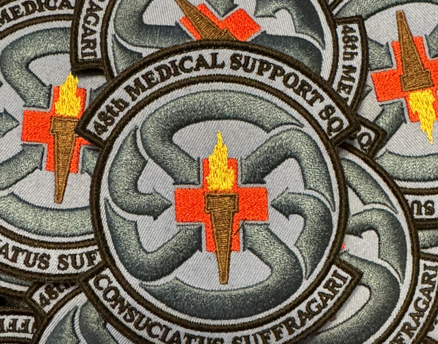 48th MDSS Squadron Patch Official Size - COLOR