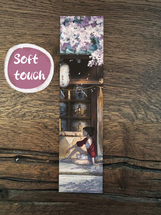 Marque page Cerisier