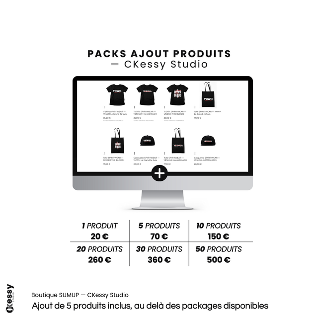 Boutique SUMUP — PACK DE LANCEMENT (Édition Limitée) — CKessy Studio