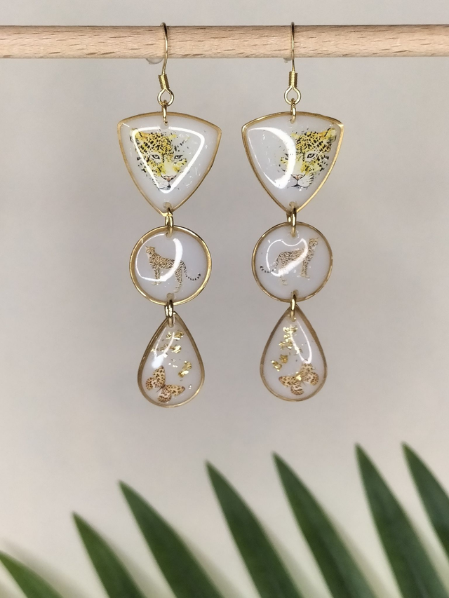 Boucles &quot;douce panthère&quot;