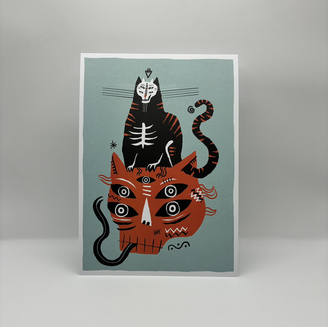 Offset Druck "Halloween"