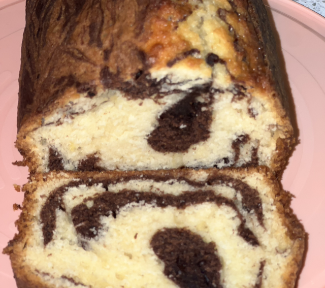 MARBLE LOAF CAKE