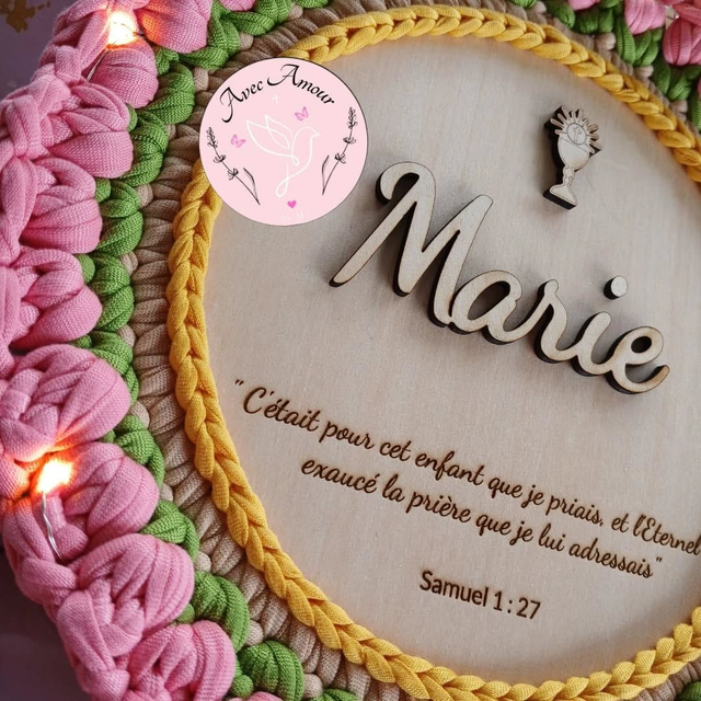 Décoration murale lumineuse