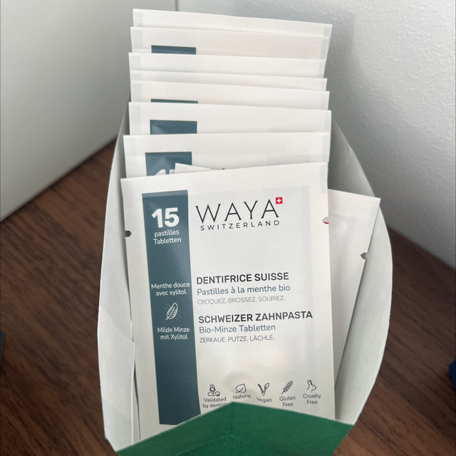 Dentifrice - menthe douce sans fluore - 15p 