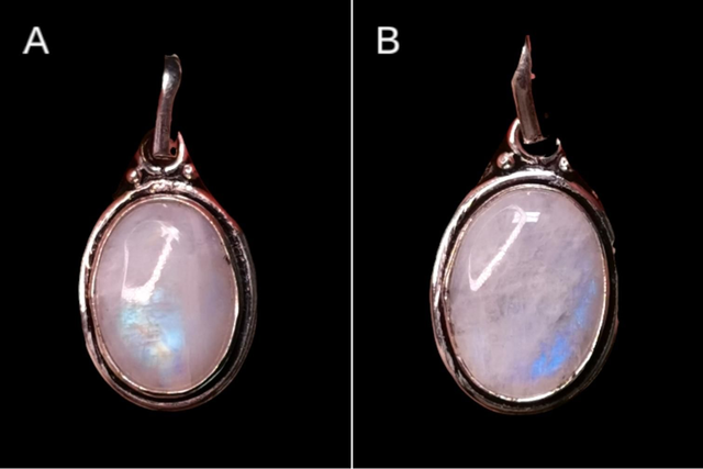 Pendentif pierre de lune 