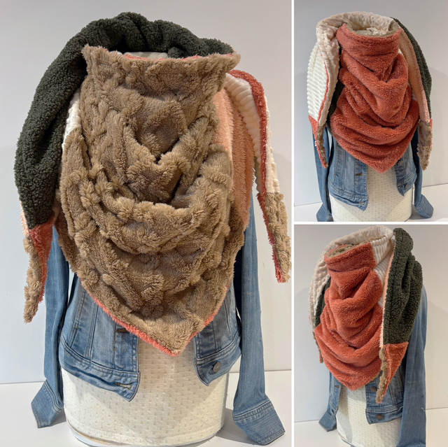 Maxi Chèche Double Patchwork 320