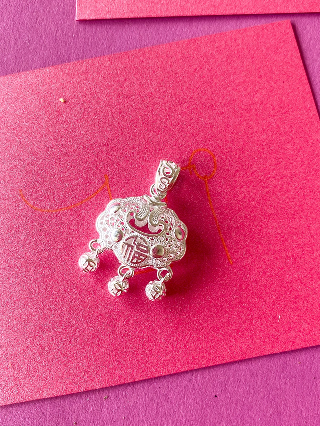 Серия "Регул - пазител на Севера" - сребърен пендант