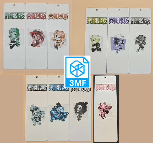 Fichier 3MF Marques One Piece