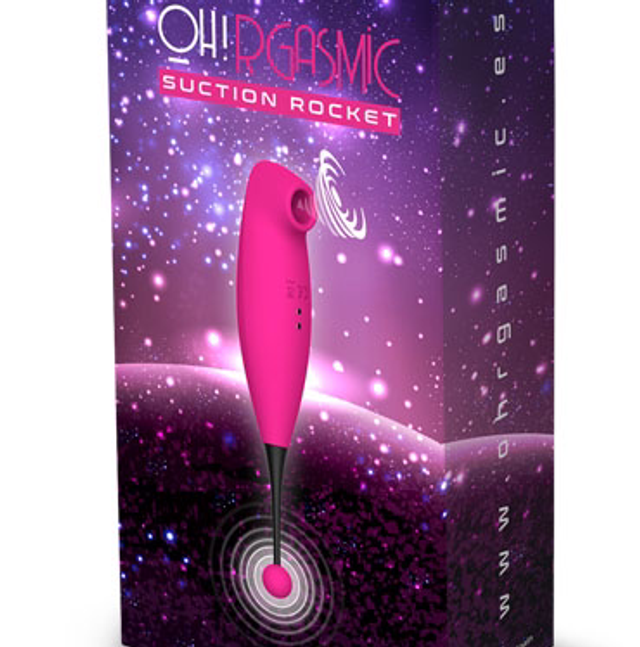 OHRGASMIC SUCTION ROCKET FUCSIA