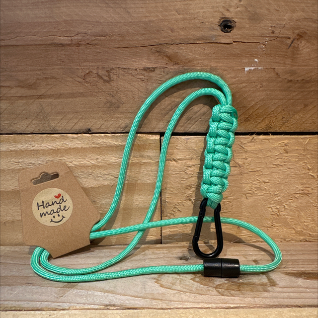 Green Paracord Lanyard 