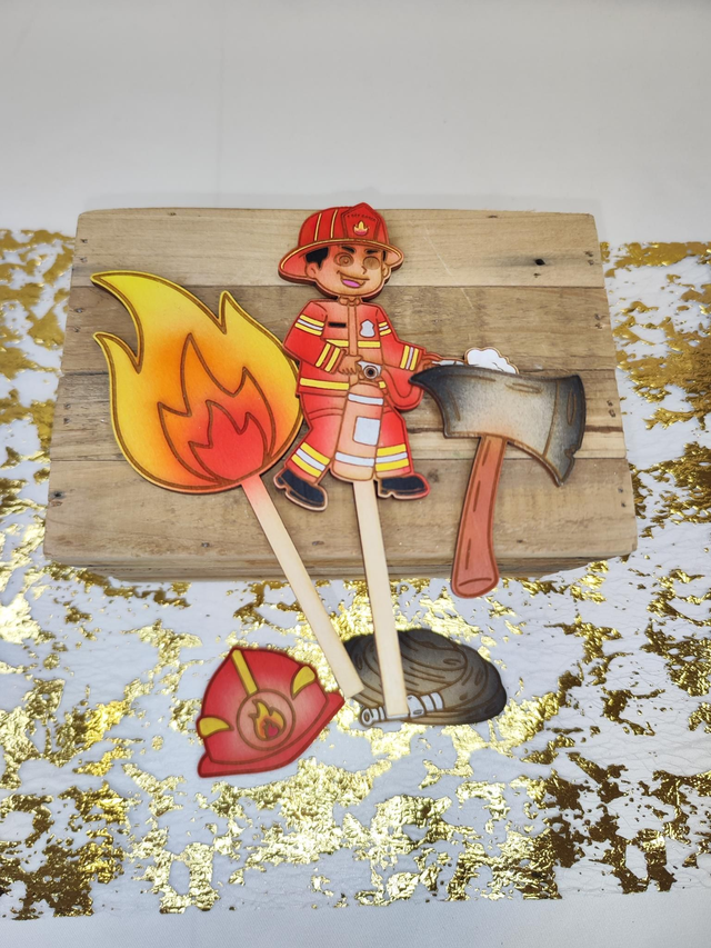 Topper pompier 