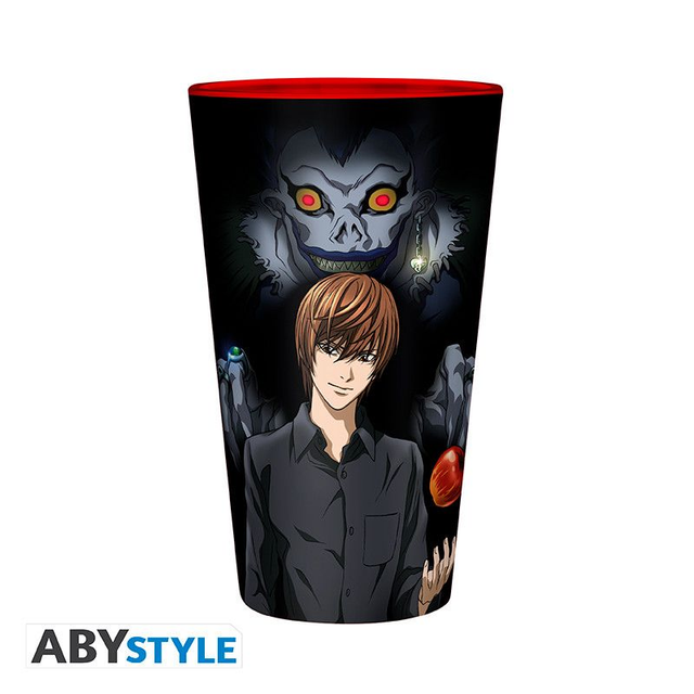 Death Note: Light & Misa Glass