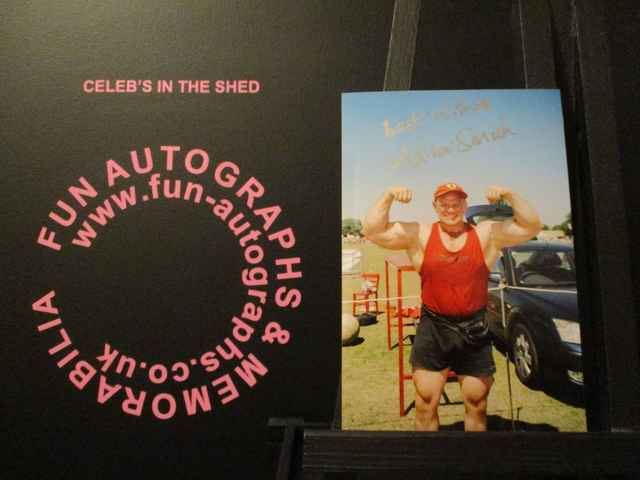 Adrian Smith Authentic Autographed 6x4 Our Facing Photograph