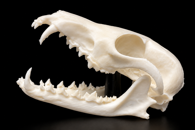 Crâne de Renard Roux (Vulpes vulpes) 14cm – Réplique ostéologique
