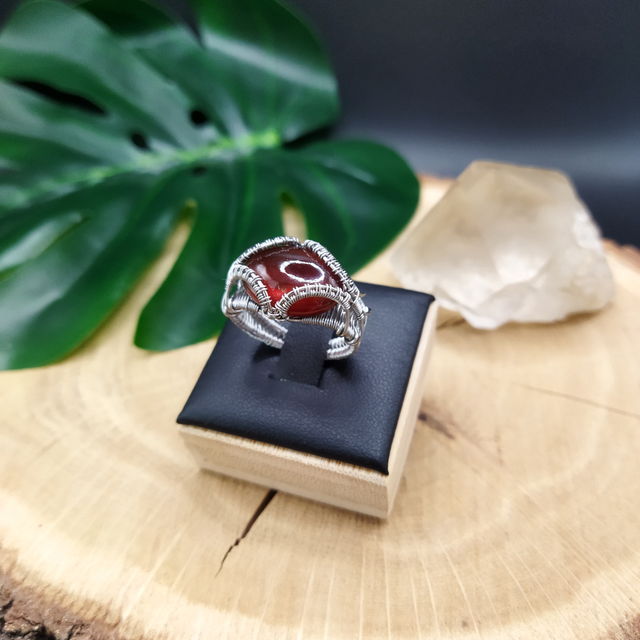 Bague Grenat - Pièce Unique