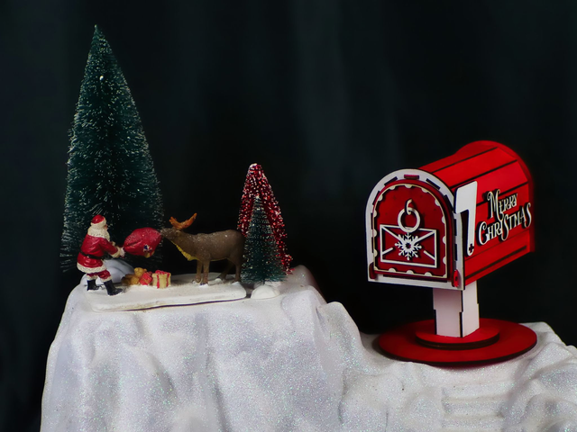 Boîte aux lettre du père Noël