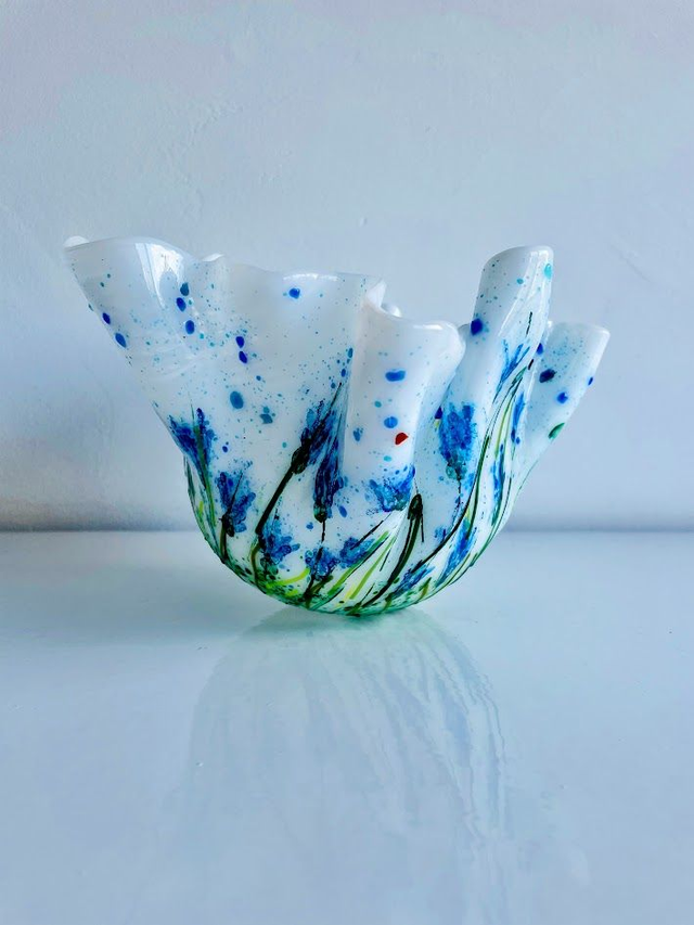 Lamp-schaal Korenbloemen 