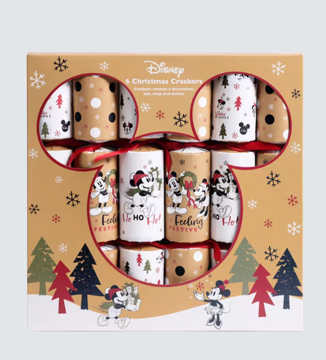 Disney Mickey Christmas Crackers, Pack of 6