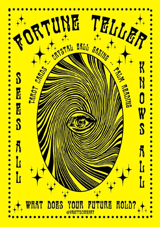Fortune Teller A4 Print
