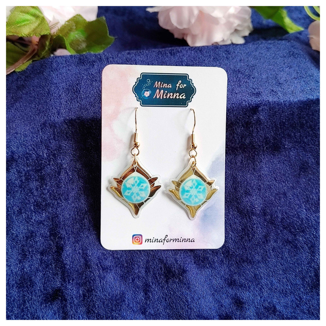 Kryo Vision Ohrringe | Genshin Impact