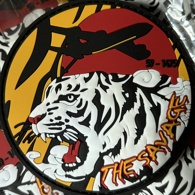 THE SAVAGE KC135 Nose Art Patch