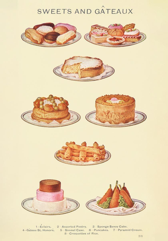 SWEETS &amp; GATEUX from mrs. Beeton's Book of Household Management 3