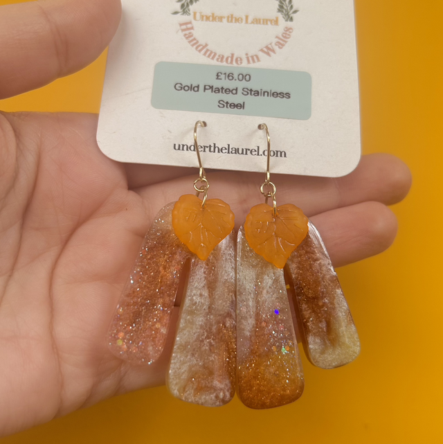 Leaf Arch Earrings