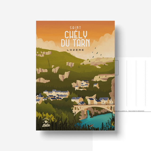 Carte Postale SAINT-CHÉLY-DU-TARN