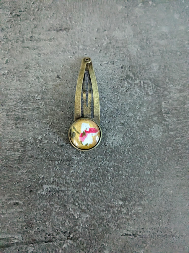 Barrette cabochon