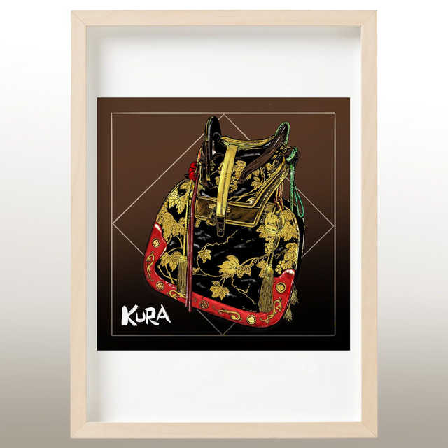 KURA Selle de cheval de Samuraï