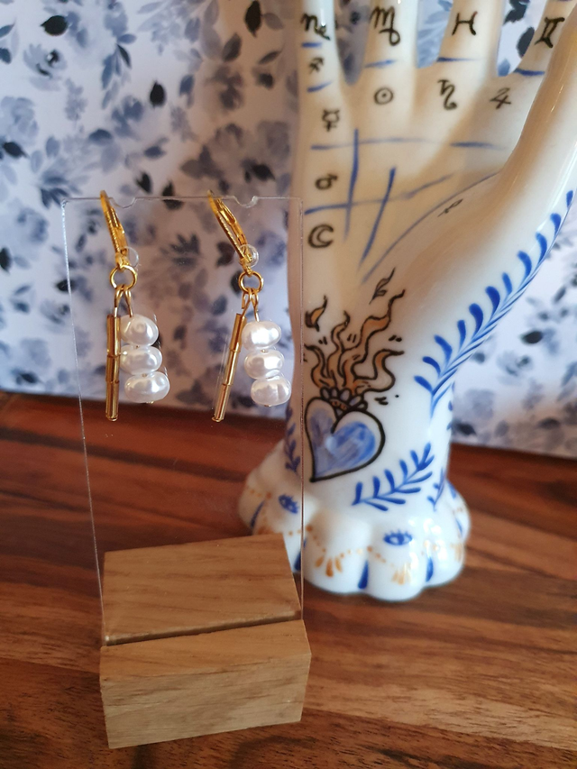 Boucles d'oreilles gold Yvonne
