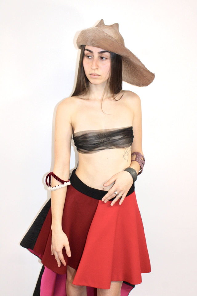 Gonna asimmetrica FAUSTO PUGLISI