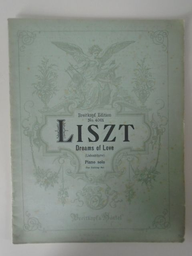 Liszt Dreams of Love Piano Solo No 4001