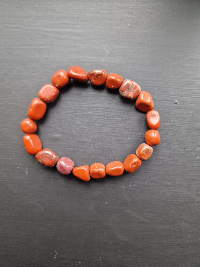 Red jasper bracelet